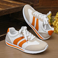 Mesh Overlay Lace-Up Sneakers voor Dames - View 6