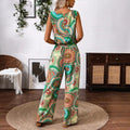 Mouwloze Jumpsuit met Mandalaprint voor Dames