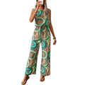 Mouwloze Jumpsuit met Mandalaprint voor Dames