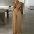 Mouwloze Jumpsuit met Kantdetail voor Dames