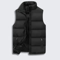 Mouwloze Puffer Bodywarmer voor Heren - Zwart