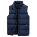 Mouwloze Puffer Bodywarmer voor Heren - Blauw