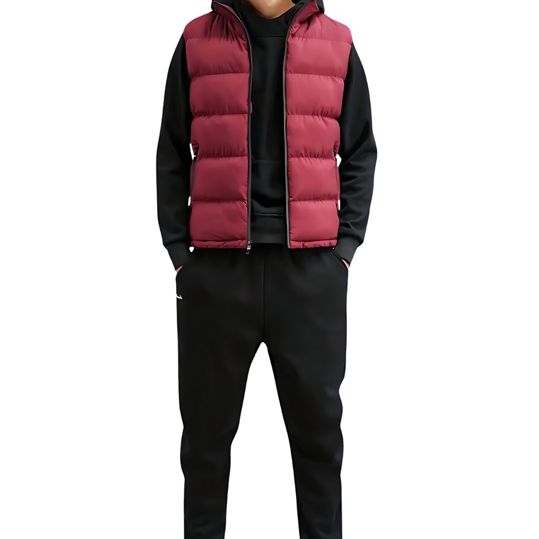 Mouwloze Puffer Bodywarmer voor Heren - View 5