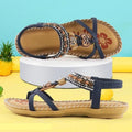 Open Teen Sandalen met Verstelbare Riemen voor Dames - Blauw