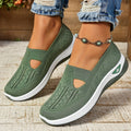 Open Teen Slip-On Loafers met Plateauzool voor Dames