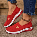 Open Teen Slip-On Loafers met Plateauzool voor Dames