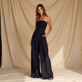 Bandeau Jumpsuit met Steekzakken voor Dames
