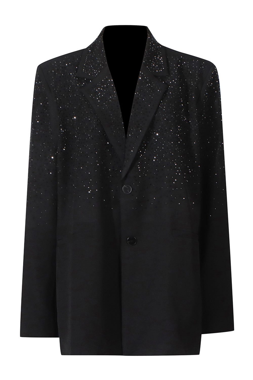 Oversized Blazer met Sprankelende Details voor Dames