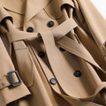 Oversized Trenchcoat met Dubbele Knopenrij voor Dames - View 3