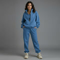 Oversized Joggingpak met Ritssluiting voor Dames - View 8