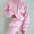Oversized Joggingpak met Ritssluiting voor Dames - View 12