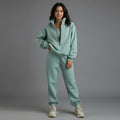 Oversized Joggingpak met Ritssluiting voor Dames - View 6