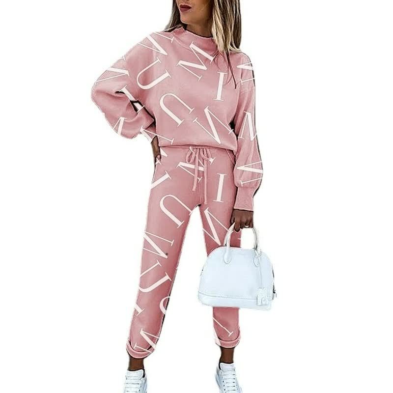 Oversized Trainingspak met Sterrenpatroon voor Dames - View 10