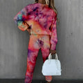 Oversized Trainingspak met Sterrenpatroon voor Dames - View 12