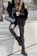 Oversized winterjas met Nepbont voor Dames - View 6