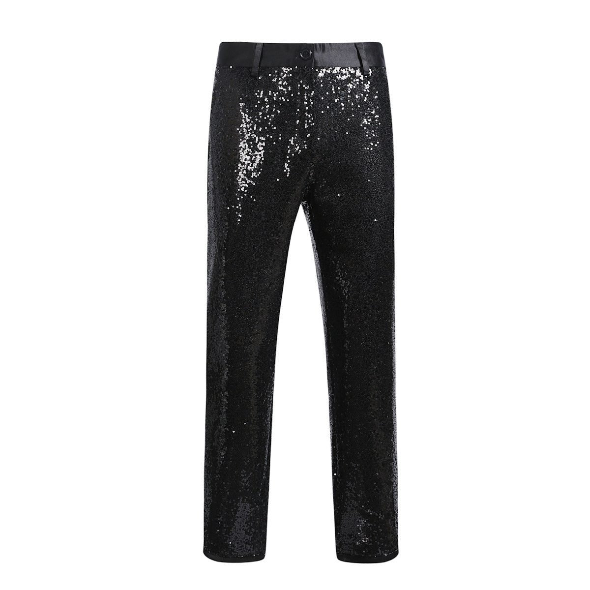 Pailletten Straight Leg Pantalon voor Heren - View 2