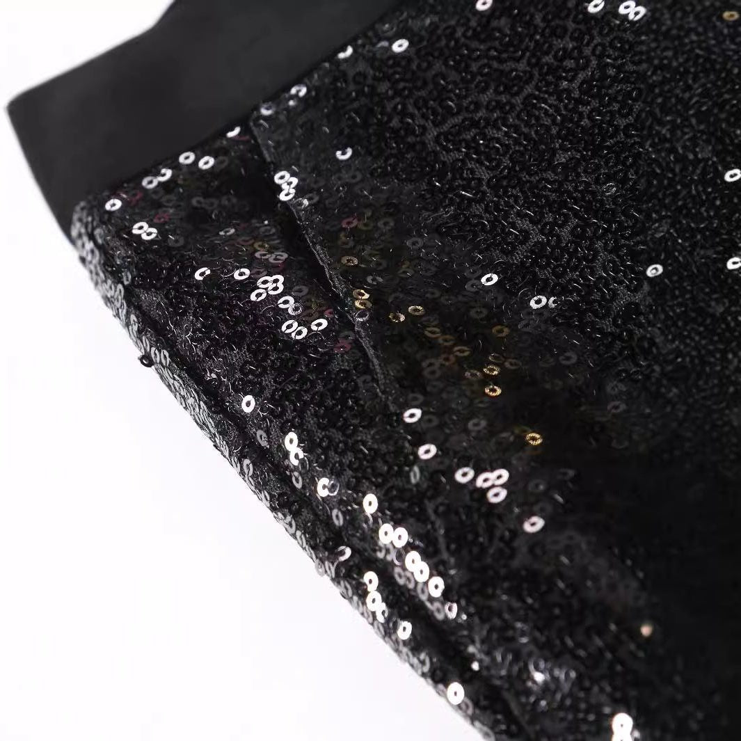 Pailletten Straight Leg Pantalon voor Heren - View 4