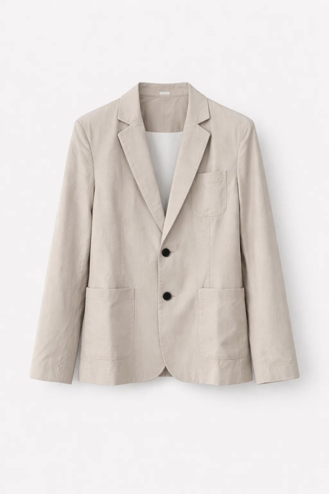 Slim Fit Tweedelig Pak voor Heren