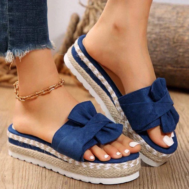 Platformzool Sandalen met Open Teen voor Dames