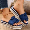 Platformzool Sandalen met Open Teen voor Dames