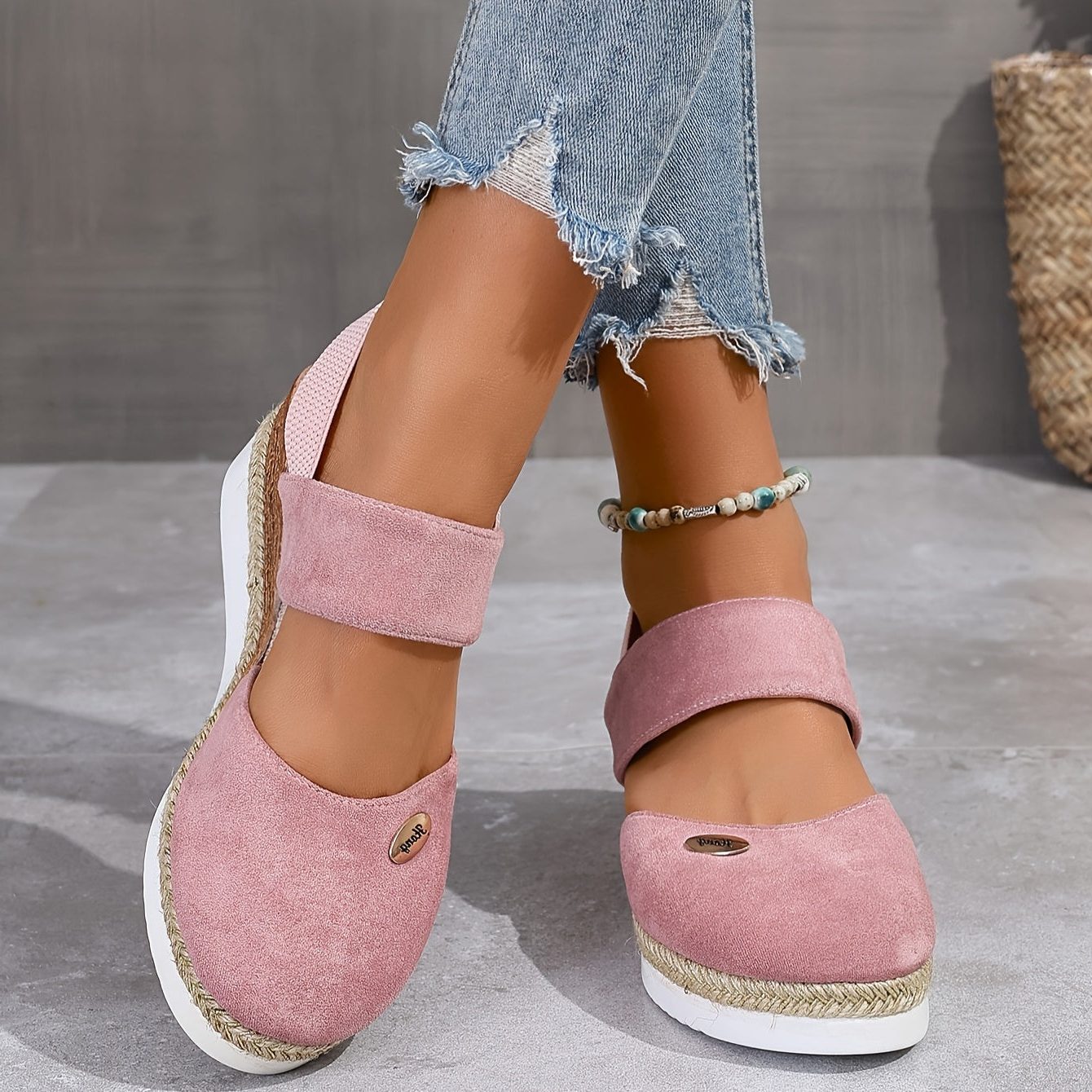 Platformzool Sandalen met Verstelbare Gespen voor Dames - View 8