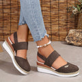 Platformzool Sandalen met Verstelbare Gespen voor Dames - View 19