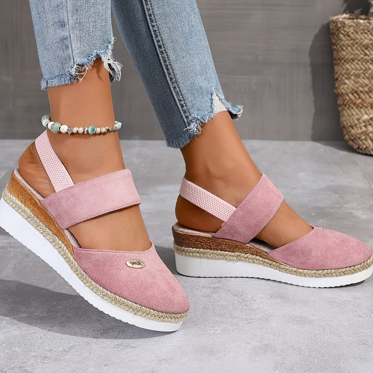 Platformzool Sandalen met Verstelbare Gespen voor Dames - View 21