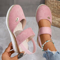 Platformzool Sandalen met Verstelbare Gespen voor Dames - View 23