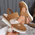 Platformzool Sandalen met Verstelbare Gespen voor Dames - View 26
