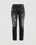 Nola | Gescheurde Rechte Jeans voor Dames