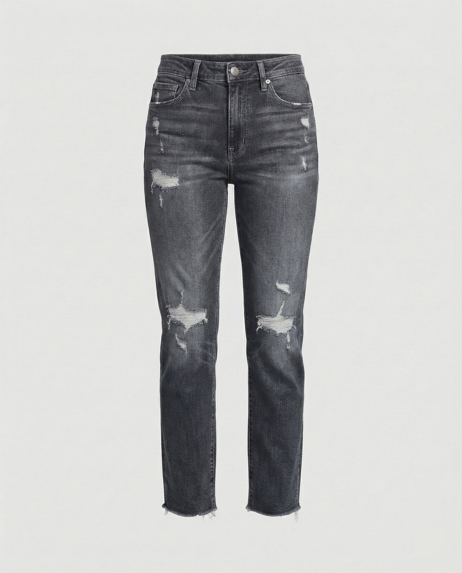 Nola | Gescheurde Rechte Jeans voor Dames