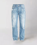 Nola | Gescheurde Rechte Jeans voor Dames