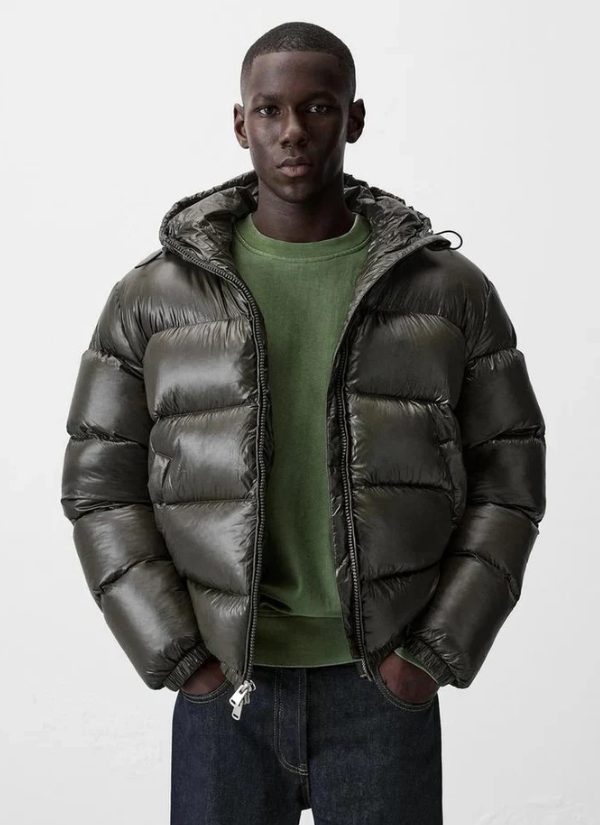 Puffer Jas met Capuchon voor Dames - View 4