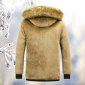Puffer Winterjas met Bontcapuchon voor Heren - View 3