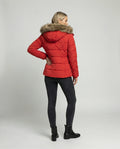 Puffer Winterjas met Capuchon en Fleecefutter voor Dames - View 4