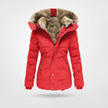 Puffer Winterjas met Capuchon en Fleecefutter voor Dames - View 7
