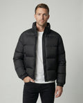 Puffer Winterjas met Opstaande Kraag voor Heren