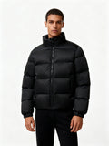 Puffer Winterjas met Opstaande Kraag voor Heren - View 5