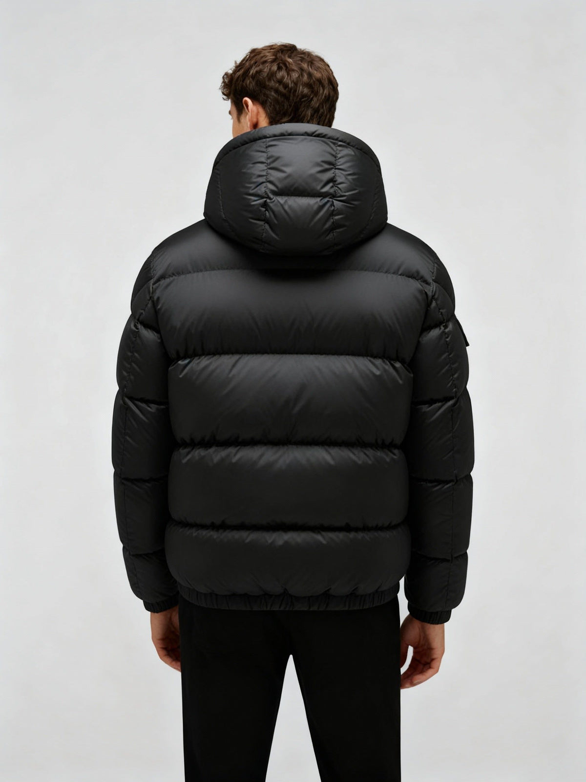 Puffer Winterjas met Opstaande Kraag voor Heren - View 7