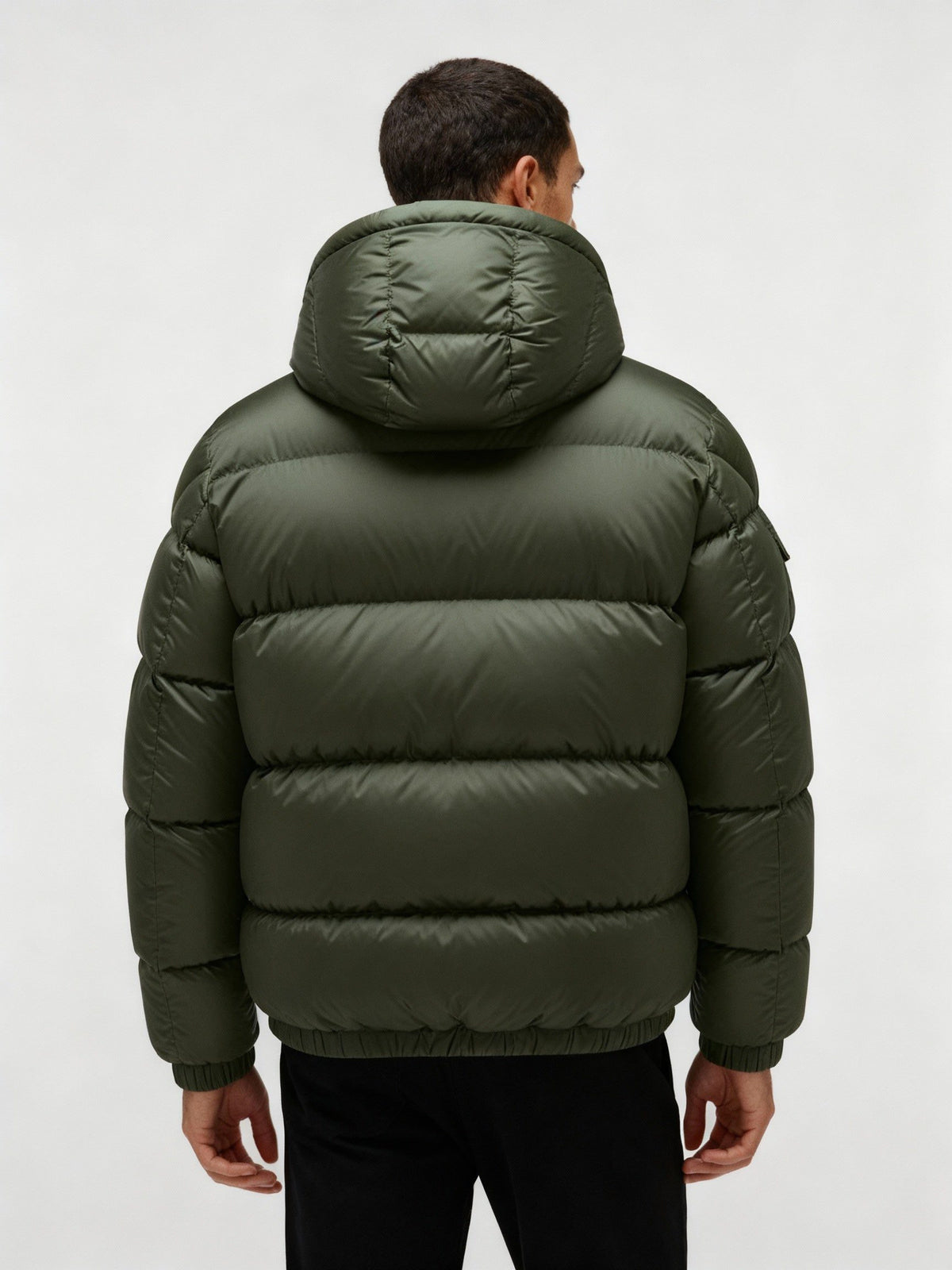 Puffer Winterjas met Opstaande Kraag voor Heren - View 8