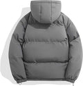 Puffer Winterjas met Ritssluiting en Capuchon voor Dames - View 14