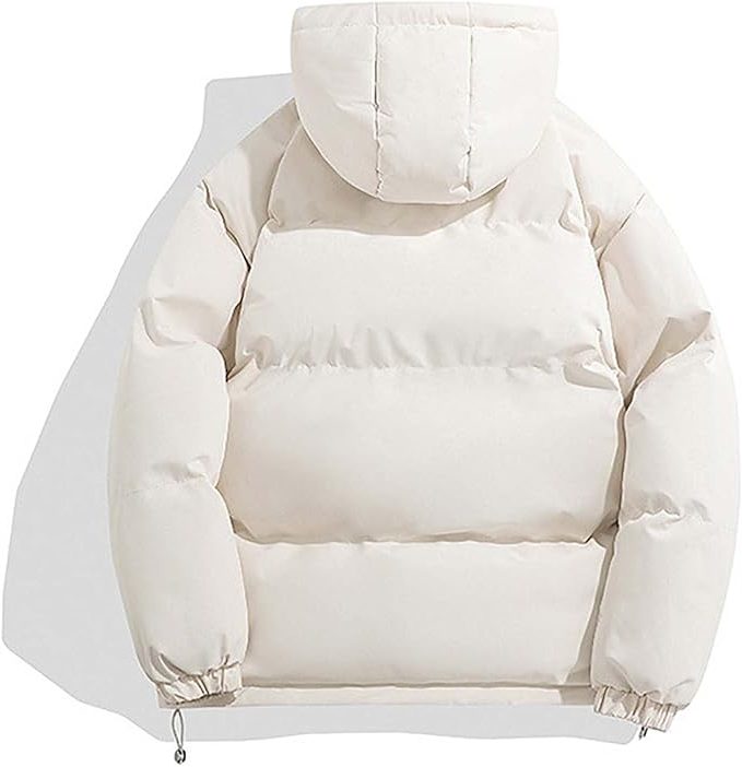 Puffer Winterjas met Ritssluiting en Capuchon voor Dames - View 6