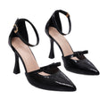 Puntige Neus Slingback Pumps voor Dames - Zwart