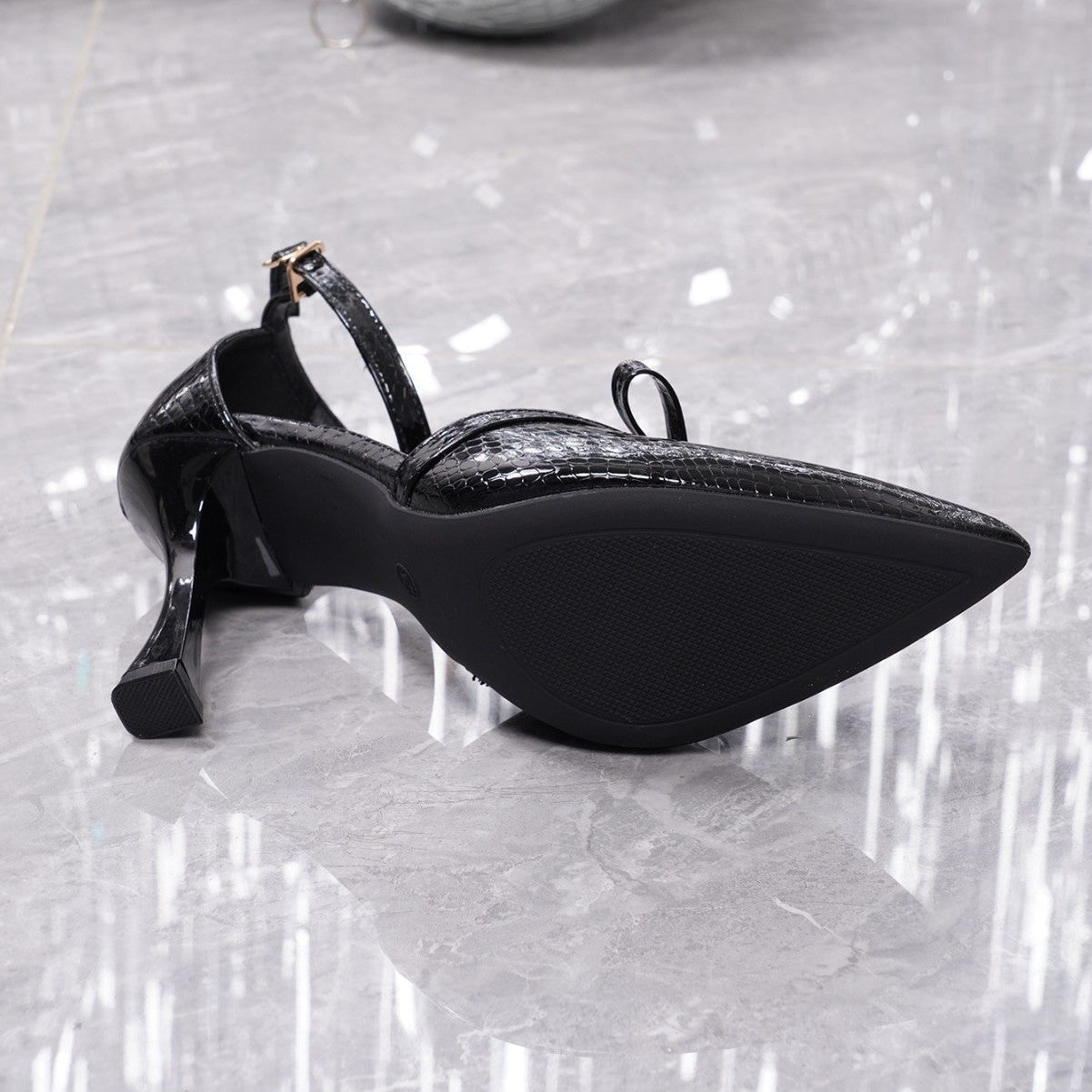Puntige Neus Slingback Pumps voor Dames - View 3