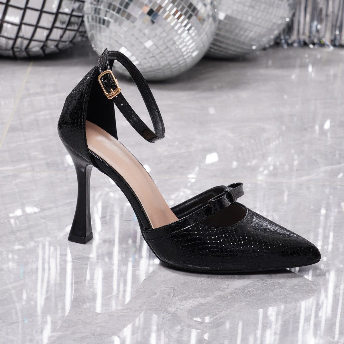 Puntige Neus Slingback Pumps voor Dames - View 4