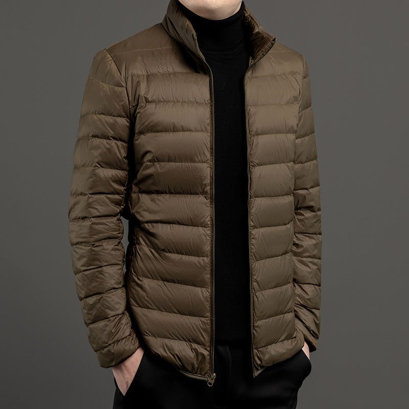 Quilted Puffer Jas voor Heren