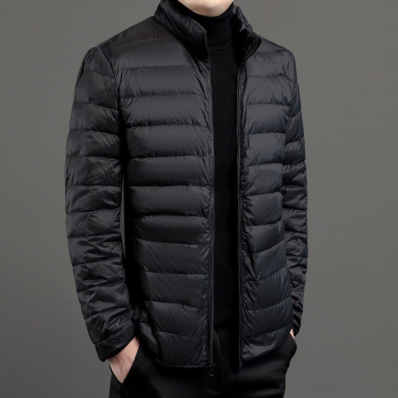 Quilted Puffer Jas voor Heren - View 3