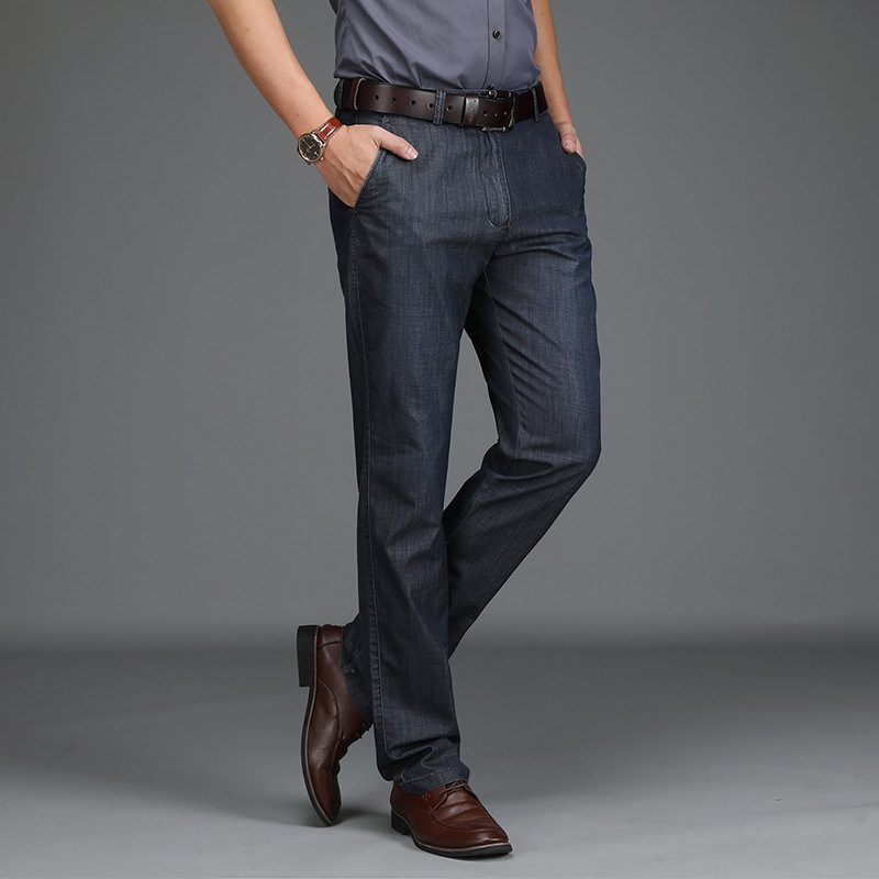 Rechte Denim Broek voor Heren - View 5