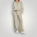Relaxed Fit Joggingpak voor Dames - Lichtgroen