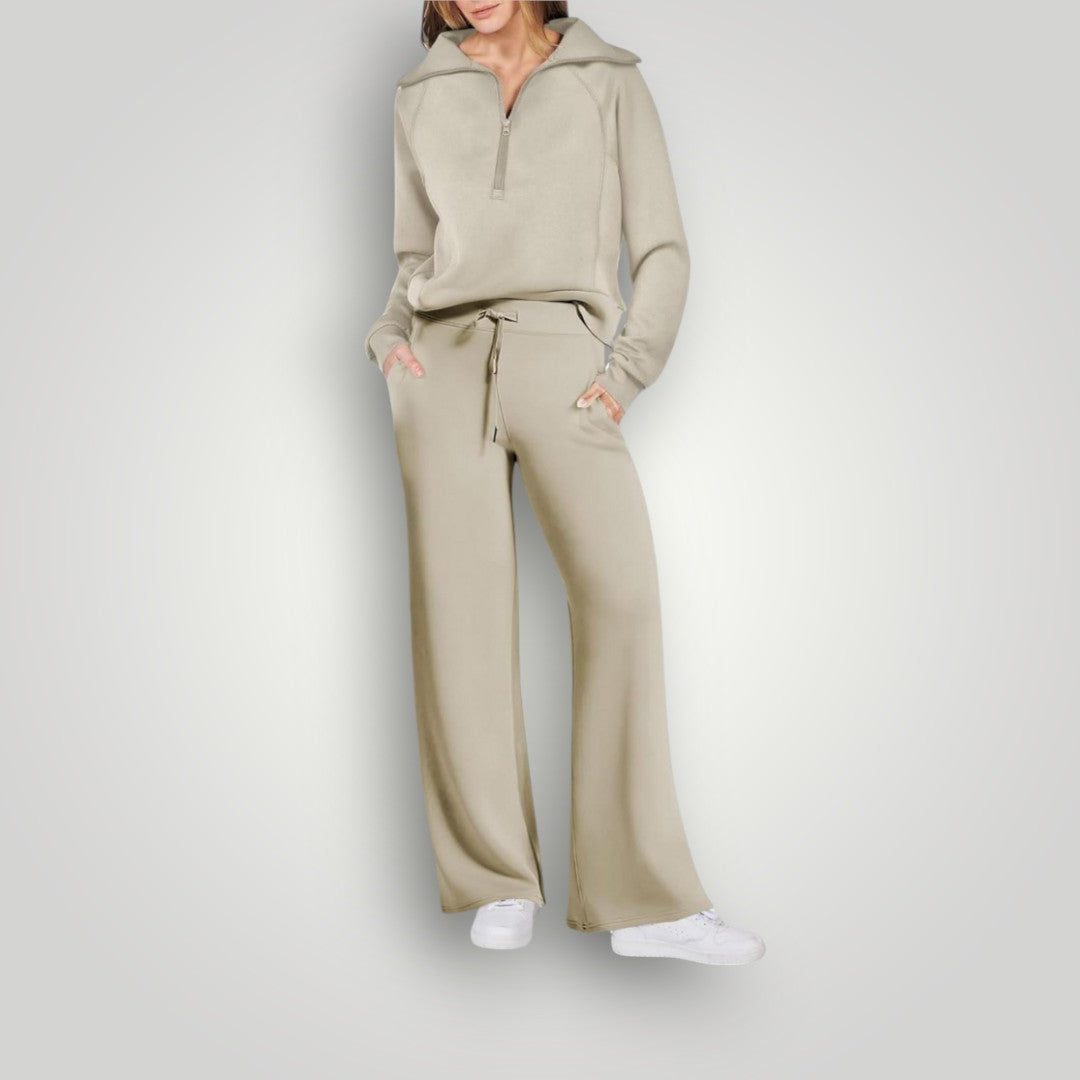 Relaxed Fit Joggingpak voor Dames - Lichtgroen
